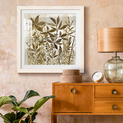 «Neutral Garden I-Premium», reproduction encadrée prête à être accrochée