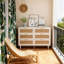 Commode de chambre en rotin 6 tiroirs-726385272