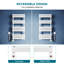 100*50*6.2cm, Smart WiFi-Enabled Heated Towel Rail with Multi-Mode Heating-593575916