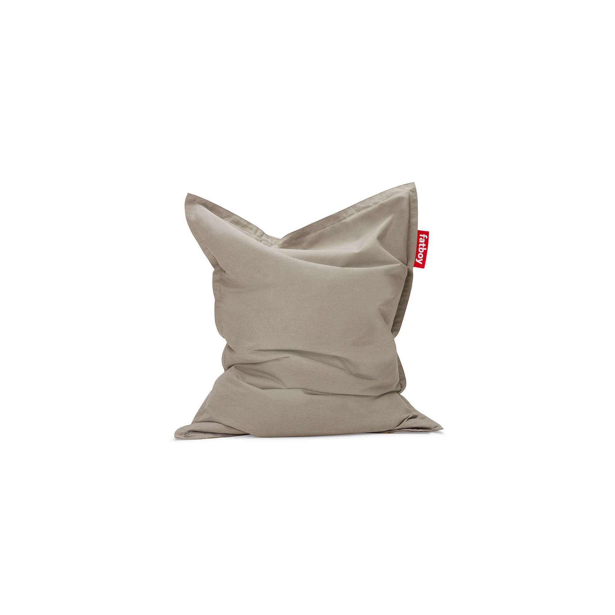 Original Outdoor Bean Bag Chair + Rock 'n Roll Rocker Bundle, Gray Taupe