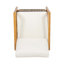 Fauteuil club en bois