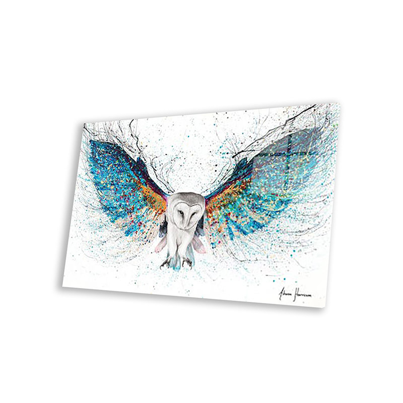 «Opulent Night Owl» par Ashvin Harrison - impression non encadrée, H 16 po x l 24 po x P 0,25 po
