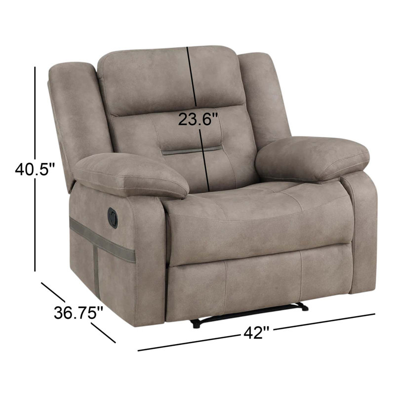 Cerwyn 42" Wide Glider Standard Recliner