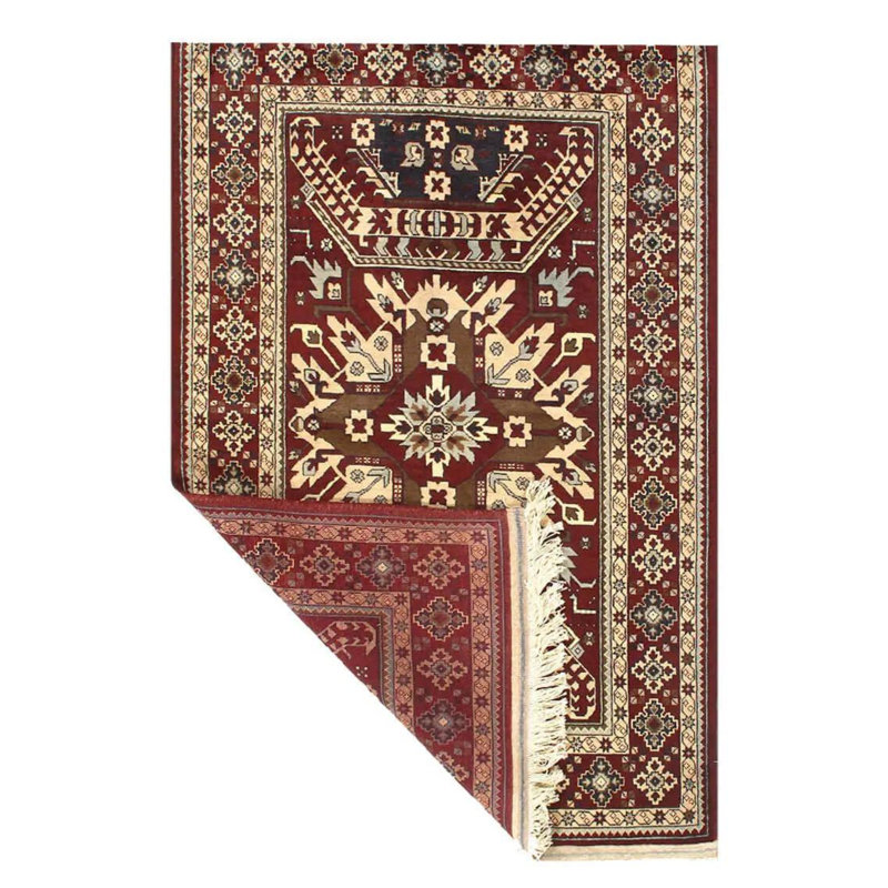 Canvello 1960S Vintage Afghan Tekkeh Rug - 3'11" X 6'2"