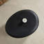 Ensemble de tables basses elliptiques en fibre de verre, aucun assemblage requis-1065933815