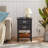 Miramontes Nightstands with Charging Station USB Ports & Power End Table Bedside Tables with 2 Drawers