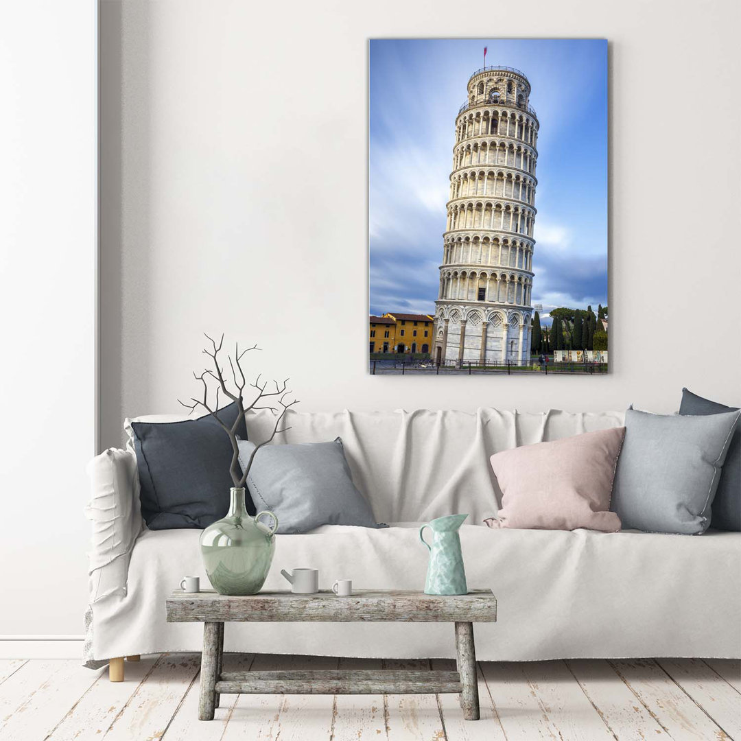 The Leaning Tower Of Pisa - Wrapped Canvas Print