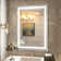 Martrez Frameless LED Lighted Bathroom / Vanity Mirror with Brightness Adjustable, Memory Function, Anti-fog