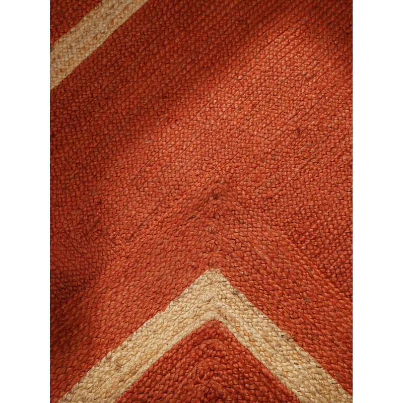 Tapis en jute tissé à la main Wiedman, Rectangle 10 pi x 13 pi