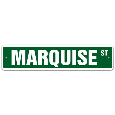Plaque de rue Alonzo