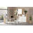 Embrie Rupertus 31.34"W x 80.59" W 6 Shelf Bookcase With 4 Doors, Home Office Storage-60061969