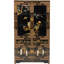 Black Lacquer China Cabinet - Royal Ladies