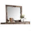 Miroir au fini chêne récupéré
