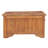 Coffee Table with Flip Top 65x64x35 cm Solid Teak Wood