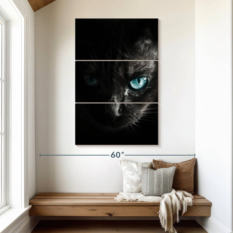 Brampt Scary Cat, 50" H x 32" W