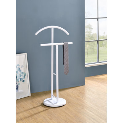 Anshum Metal Freestanding Valet Stand