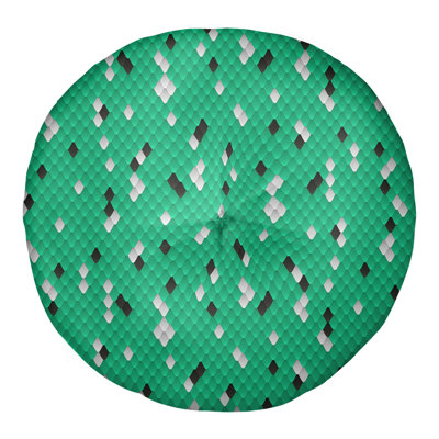 Coussin de plancher à échelle serpent