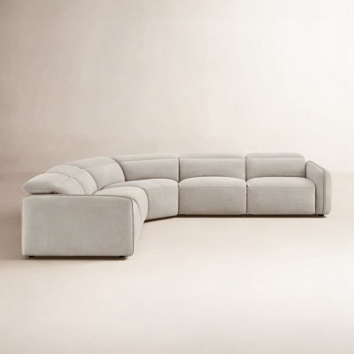 Bayne Upholstered Recliner Sectional