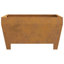 Acier vieilli brun 31,50 x 31,50 x 16,93 po vidaXL-2118008221-2118008220