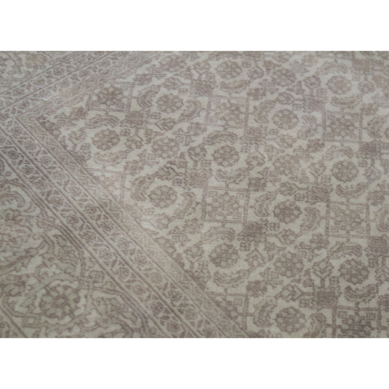 Wool Oriental Area Rug in Brown
