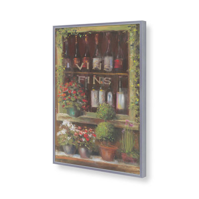 «Wine and Herbs I» par Carol Rowan, reproduction d'art