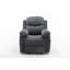 Ensemble 3 pièces Aida gris anthracite CHENILLE