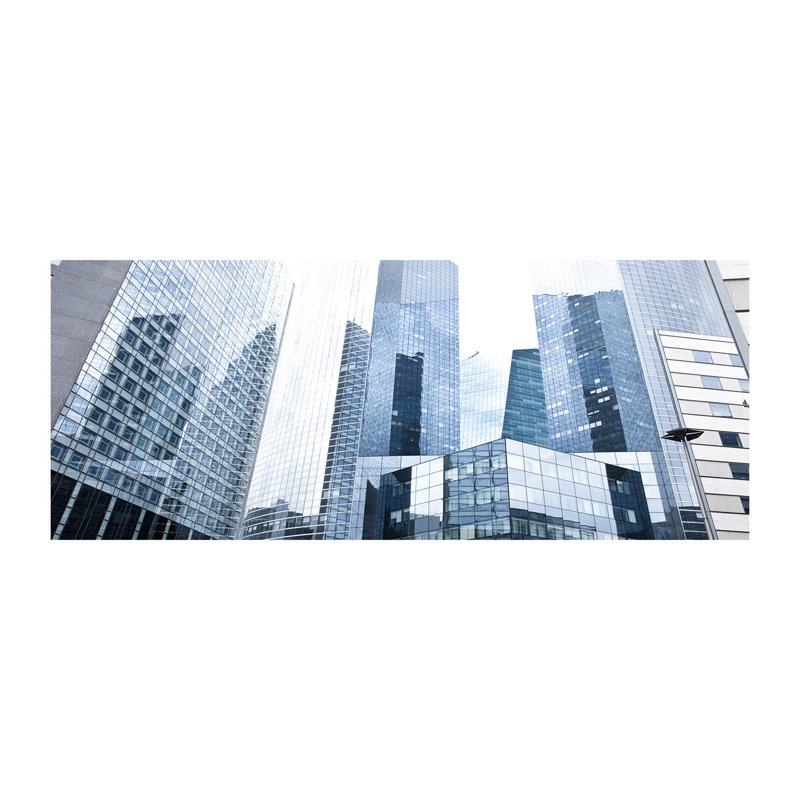 Skyscrapers - No Frame Print, 70cm H x 100cm W, Glass