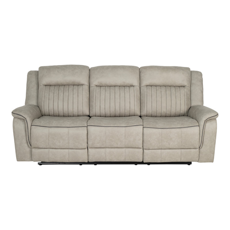 Canapé inclinable électrique Bhatnagar, Light Brown