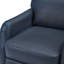 Fauteuil inclinable traditionnel surdimensionné en cuir véritable-947101521