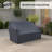 Samya Solid Wood Loveseat Cover