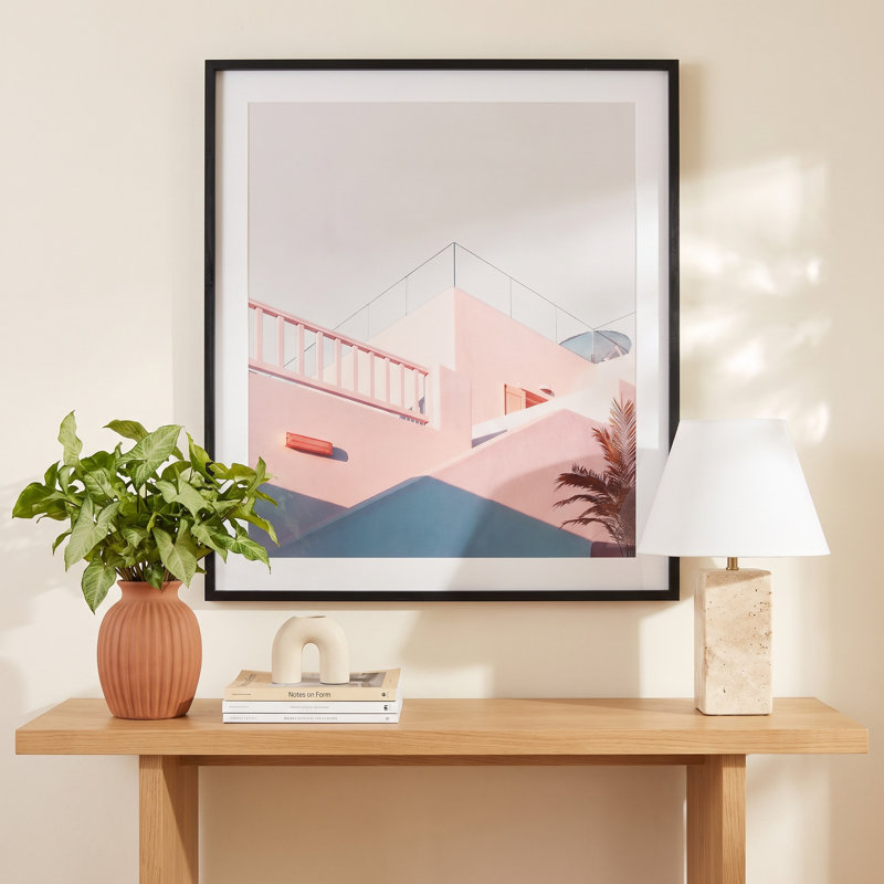 Wood Framed Architecture Photograph