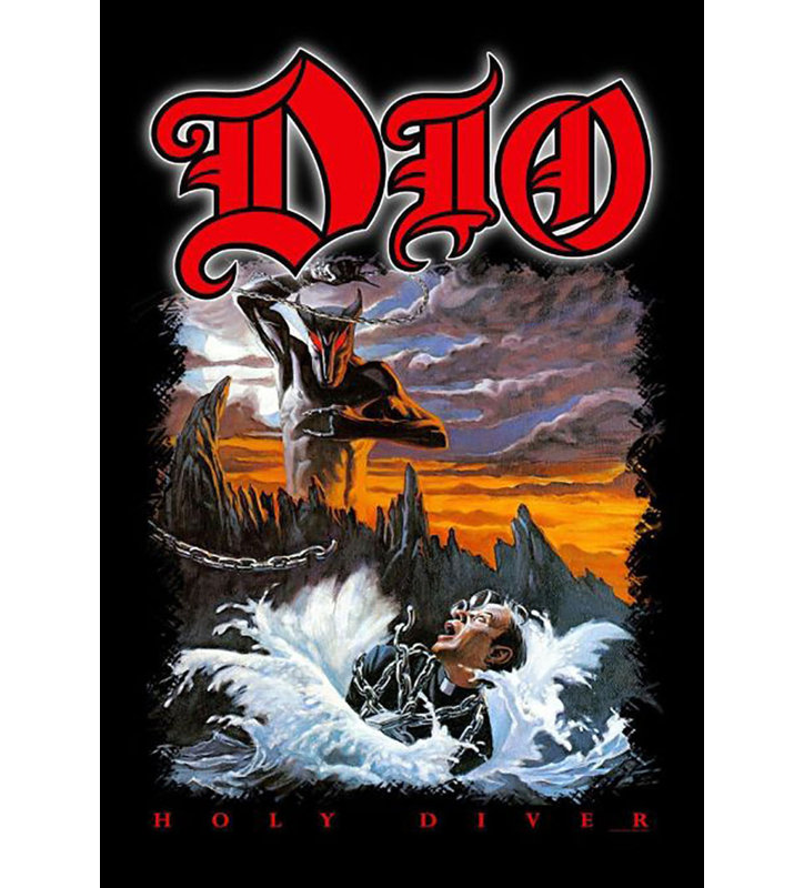 Dio Holy Diver, impression sur affiche encadrée