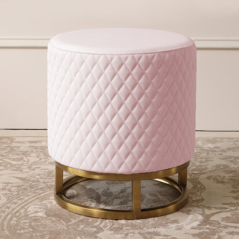 Tabouret d'appoint Essica, Rose