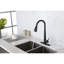Single Handle Stainlesaucet With Pull Down Sprayer-117581143
