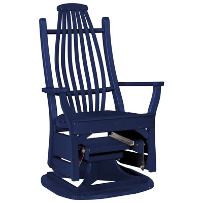 Fauteuil coulissant en bois cintré