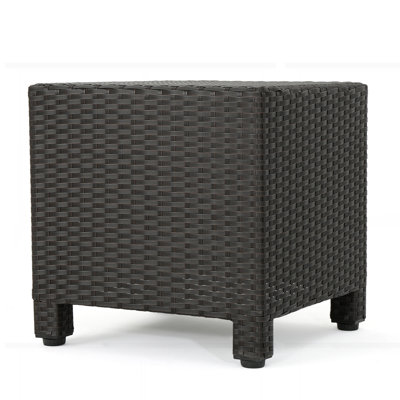 Outdoor Acacia Wood Patio Accent Table