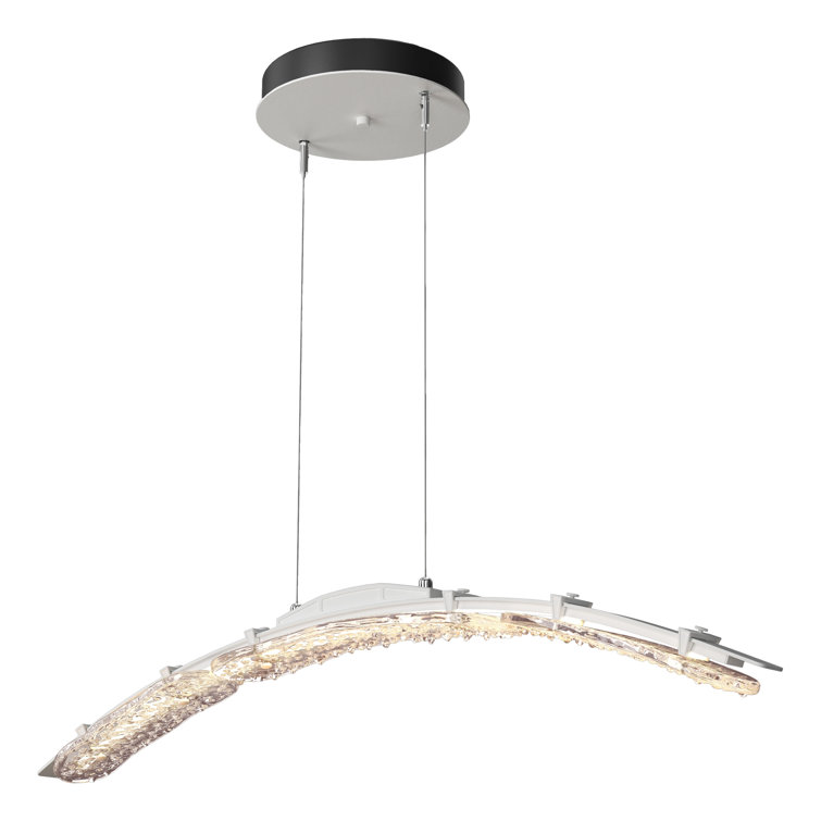 Glissade 1 - Light Unique Linear LED Pendant