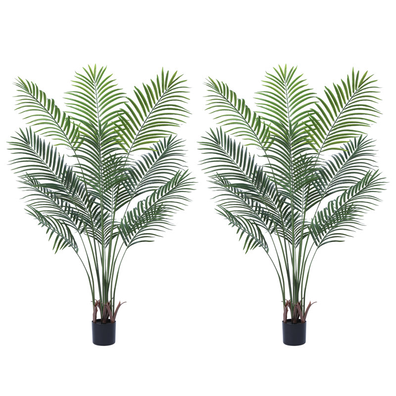 Palmier artificiel Adcock en pot, H 47 po x l 30 po x P 30 po