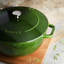 Staub Cast Iron Essential French Oven, Dutch Oven, 5-Quart, Serves 5-6, Made In France - Basil