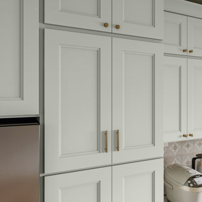 Ready to Assemble Solid Wood Shaker Pantry Kitchen Cabinet