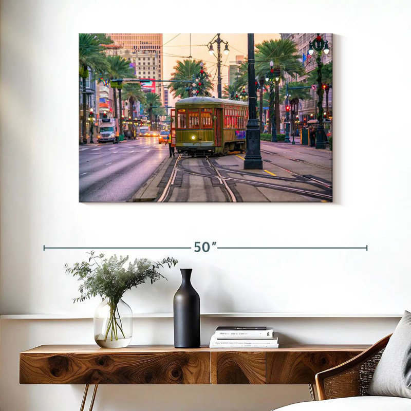 Sireci New Orleans Streetcar, 26" H x 39" W