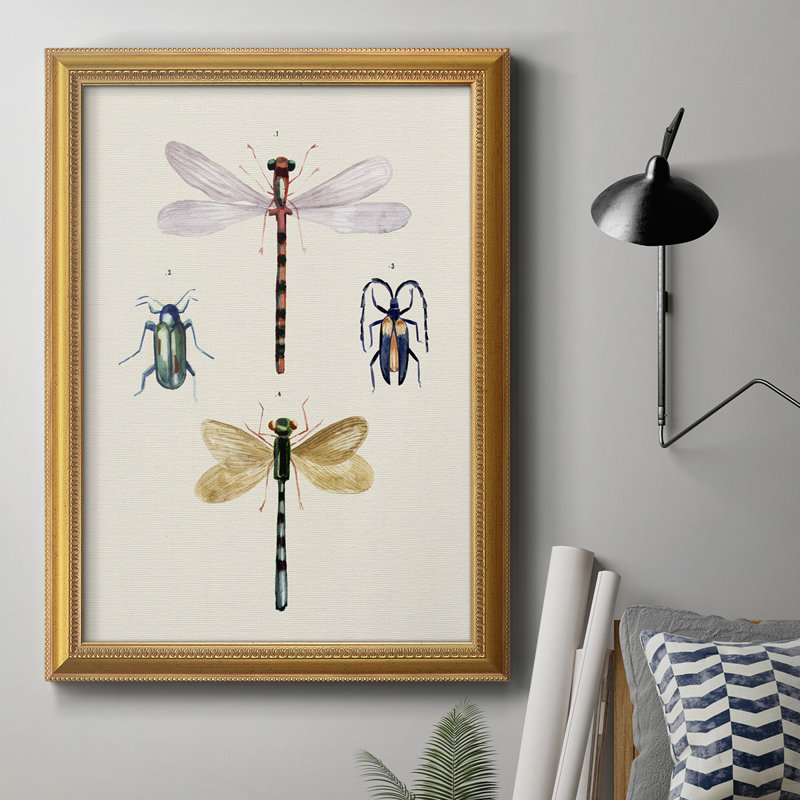 Insect Variétés I - Insect Variétés I - Peinture sur toile encadrée, H 20 po x l 16 po x P 2,5 po