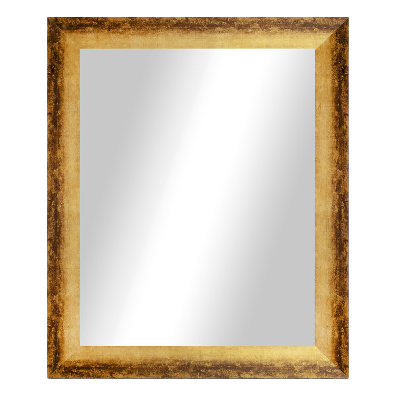 Miroir d'appoint mural Rayne, Bronze