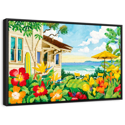 Plage «The Good Life Wall Art»