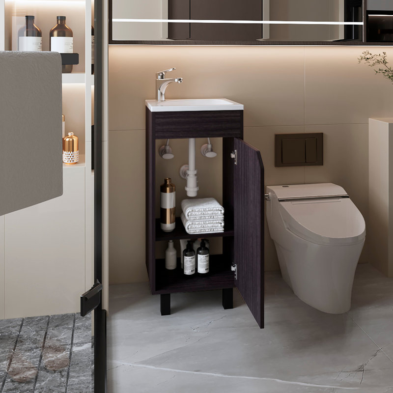 Quartzsite Bathroom Vanity, Wengue
