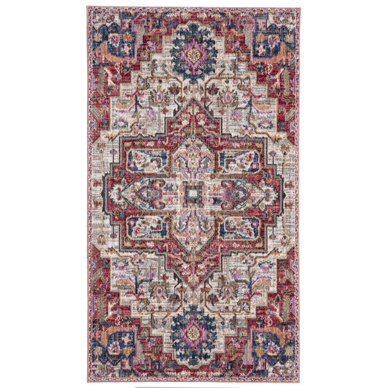 Donnah Performance Southwestern Rug, Rectangle 2'9" x 5'