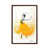 Toile avec cadre en bois brun classique n'est pas disponible
