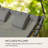 Palermo Lounger Double Swing Chair with Stand