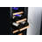 EdgeStar Single Zone 24.25'' Built-In 18 Bottle Wine Refrigerator with Reversible Door