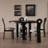 French style vintage solid wood dining table.-107770174